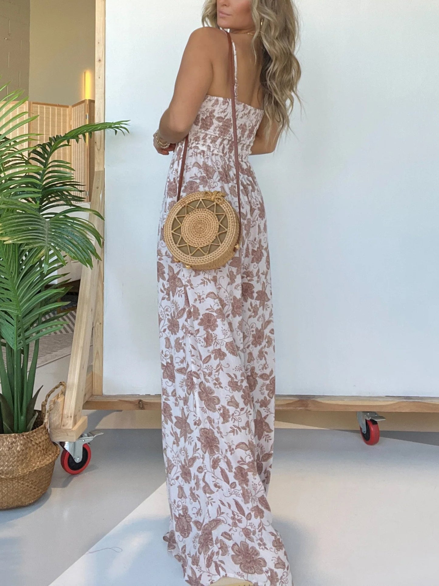 Floral Wide-Leg Jumpsuit | Summer Chic | Flowy & Comfortable