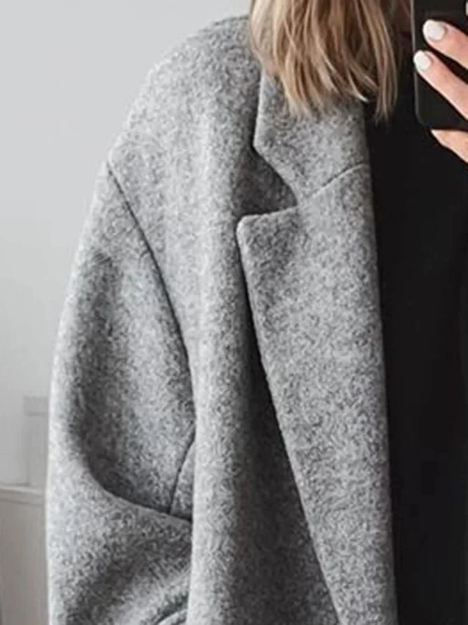 Oversized Wool-Blend Coat | Longline | Timeless & Warm