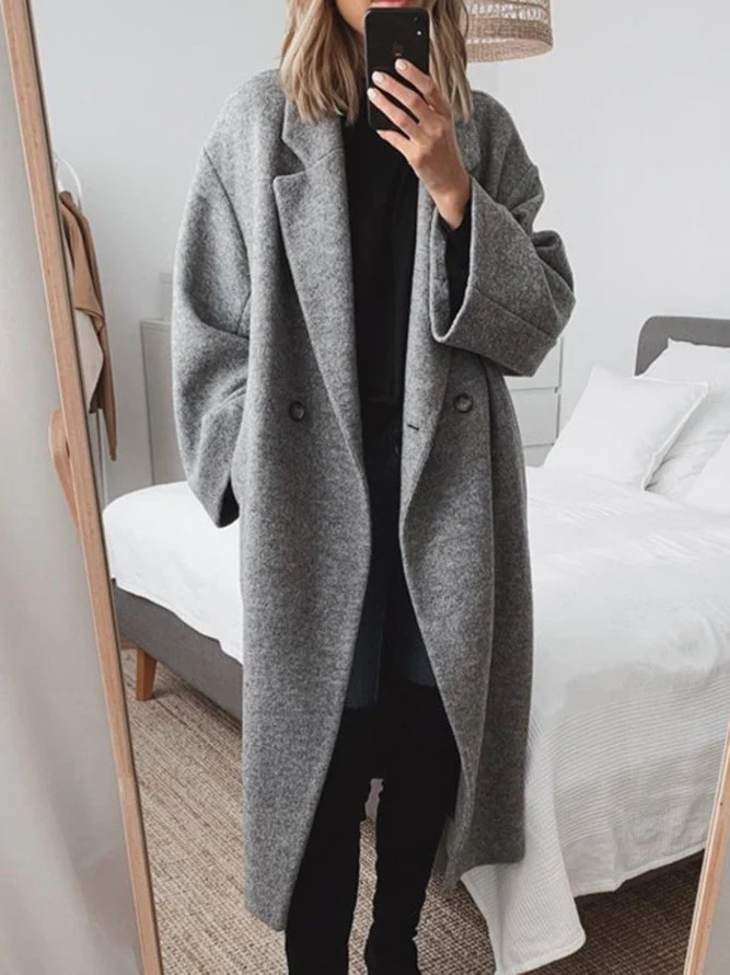 Oversized Wool-Blend Coat | Classic & Cozy | Winter Essential