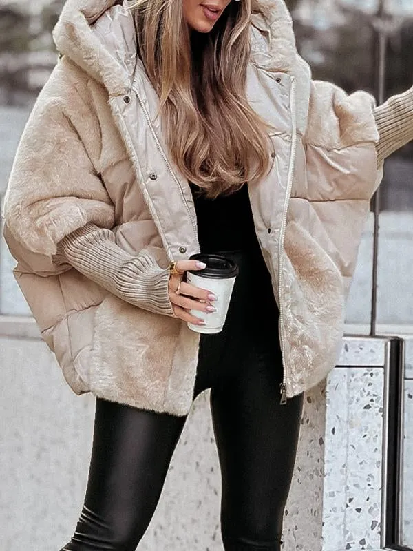 Faux Fur Puffer Jacket | Luxe | Warm & Stylish