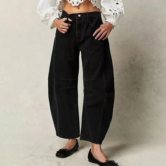 Wide-Leg Denim Pants | Casual | Relaxed Fit