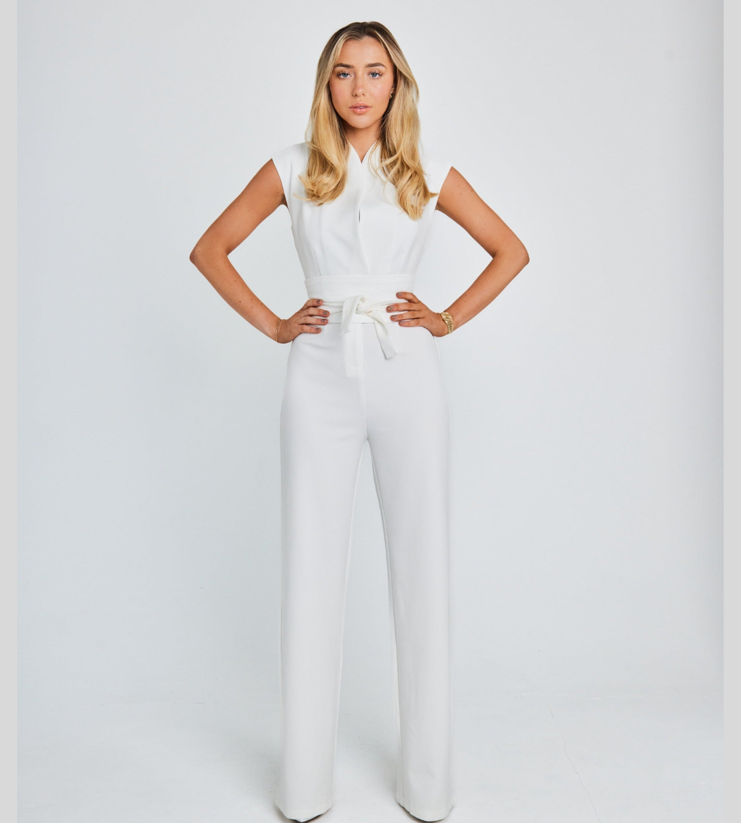 Belted Wide-Leg Jumpsuit | Elegant & Versatile | Perfect for Day to Night