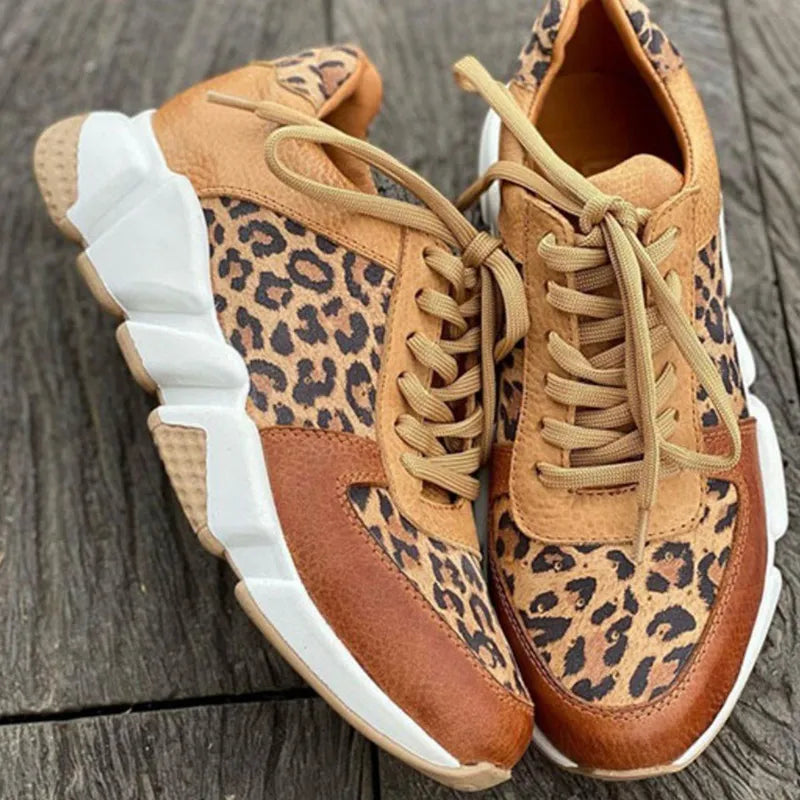 Leopard Print Sneakers | Bold & Comfortable | Streetwear Essential