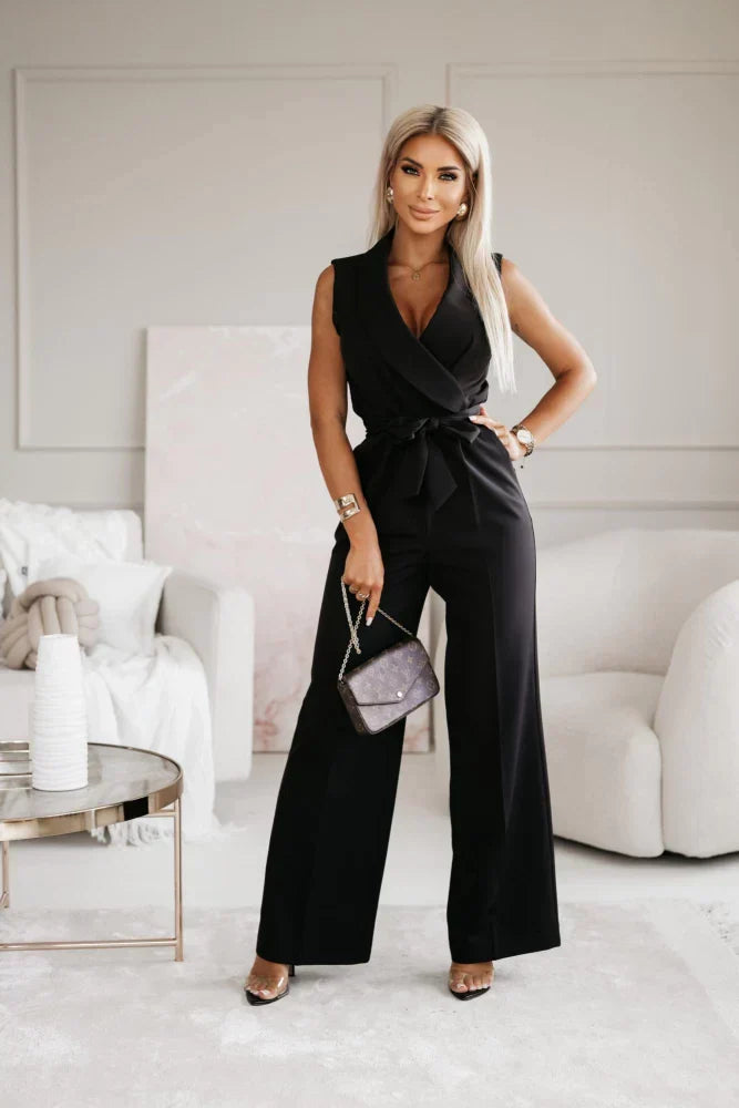 Sleeveless Tailored Jumpsuit | Chic | Sophisticated & Timeless