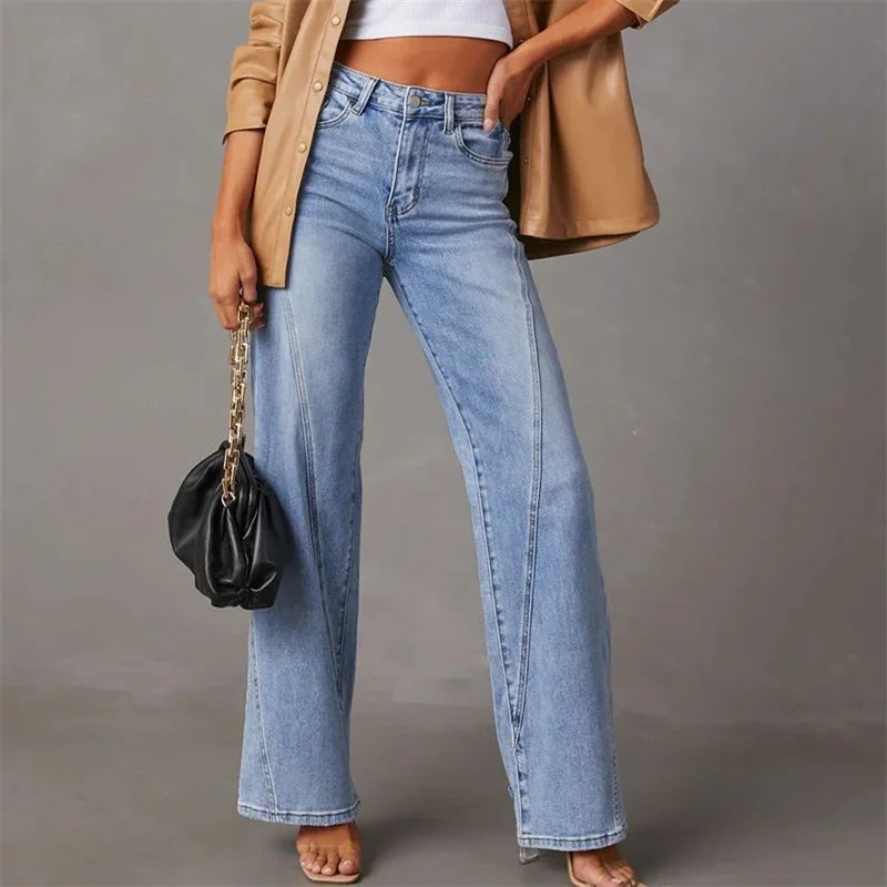 Wide-Leg High-Waisted Jeans | Vintage Denim | Effortlessly Chic