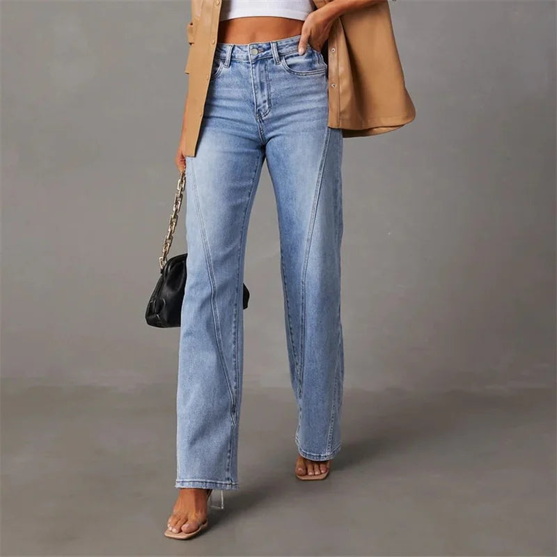 Wide-Leg High-Waisted Jeans | Vintage Denim | Effortlessly Chic