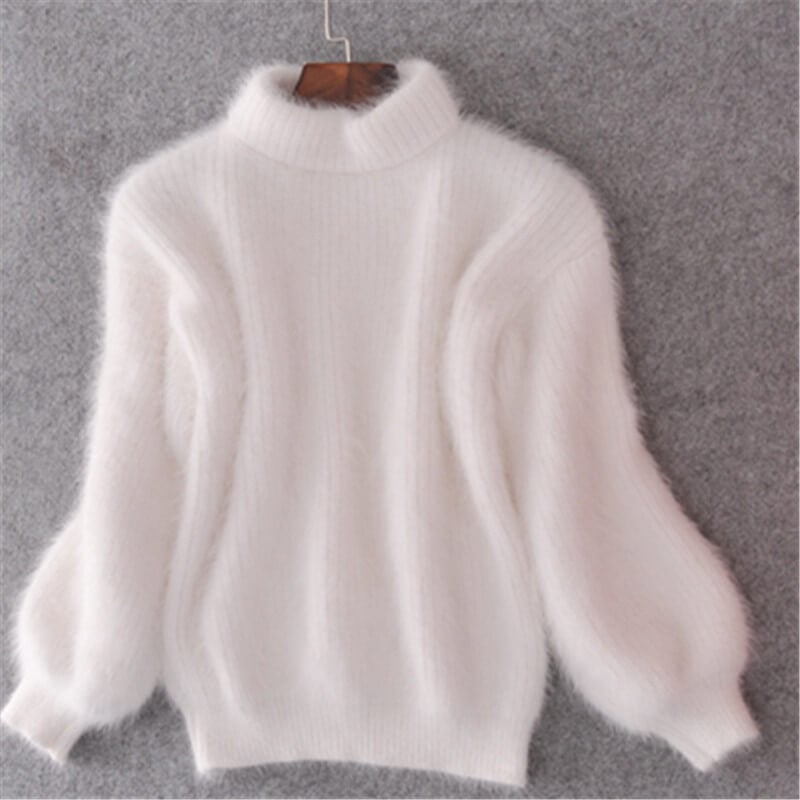 Fuzzy Turtleneck Sweater | Cozy | Soft & Warm