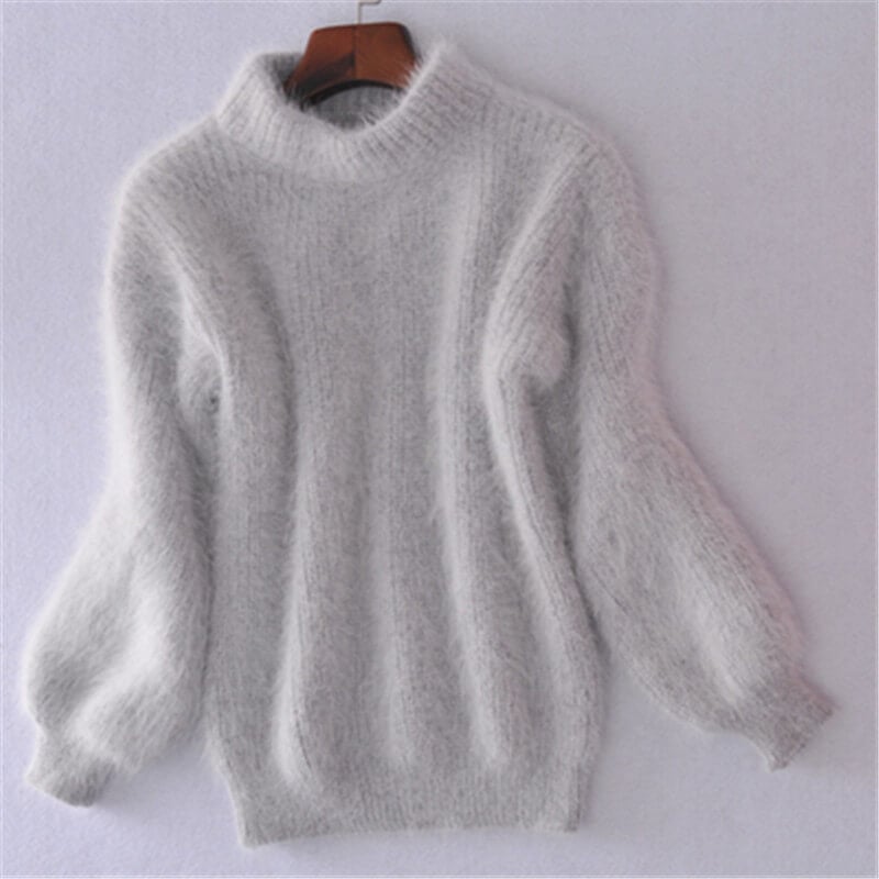 Fuzzy Turtleneck Sweater | Cozy | Soft & Warm