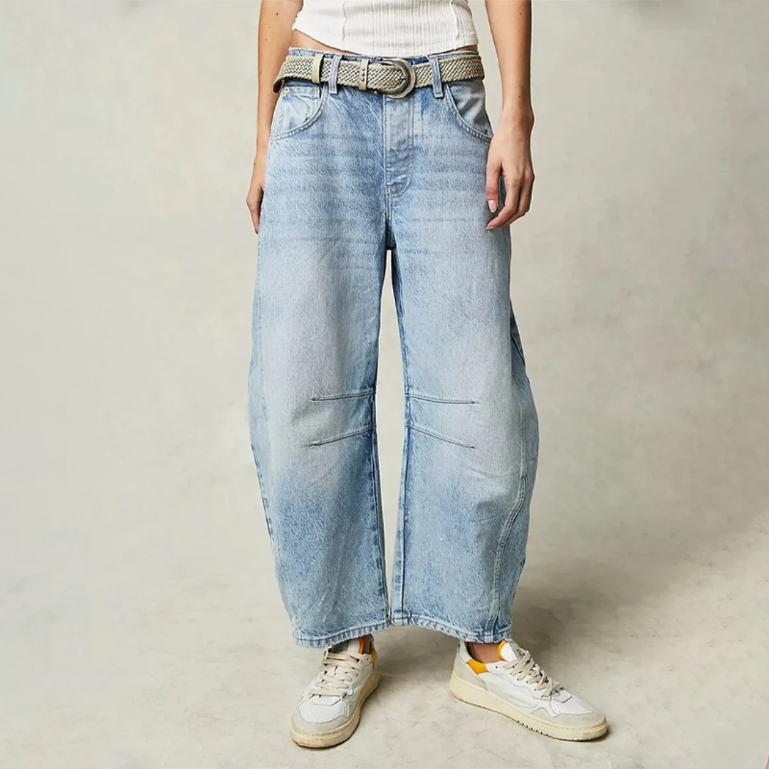 Wide-Leg Denim Pants | Casual | Relaxed Fit