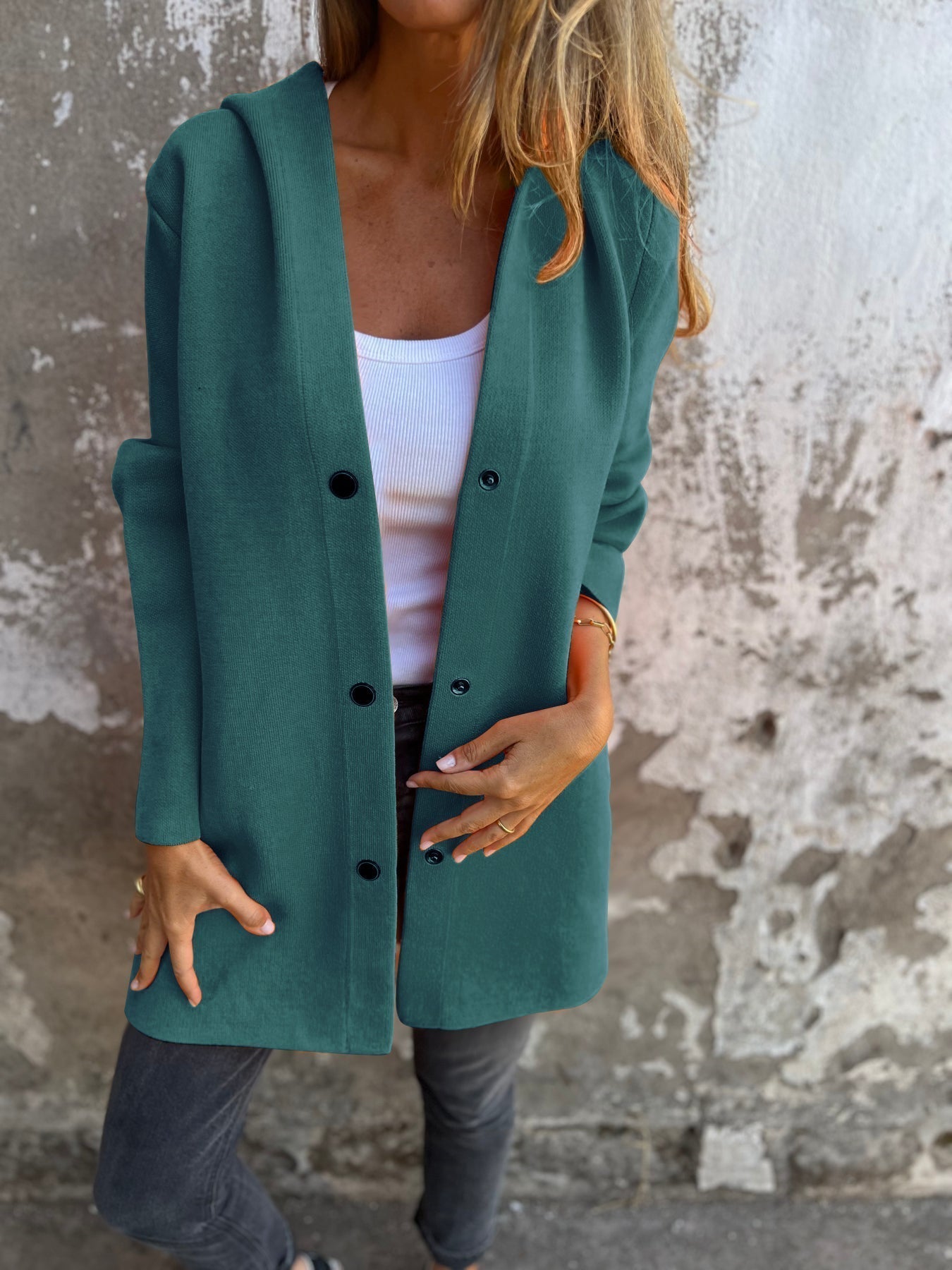 Women's Lightweight Coat | Open-Front | Casual & Chic