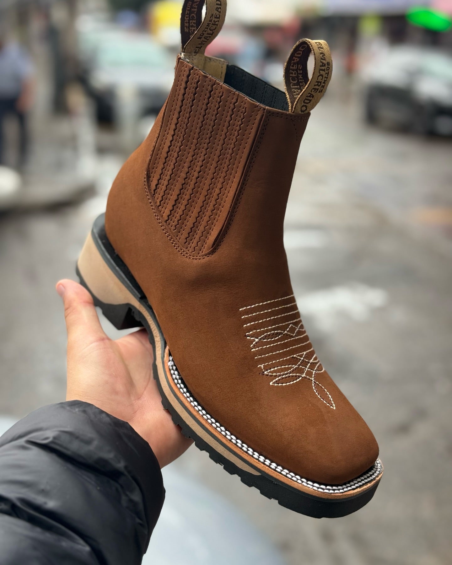 Western Chelsea Boots | Leather | Durable & Stylish