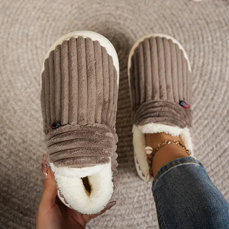 Fleece-Lined Cozy Slippers | Winter | Warm and Comfortable