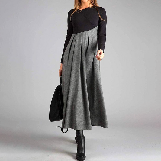 Two-Tone Maxi Dress | Elegant | Chic and Comfortable