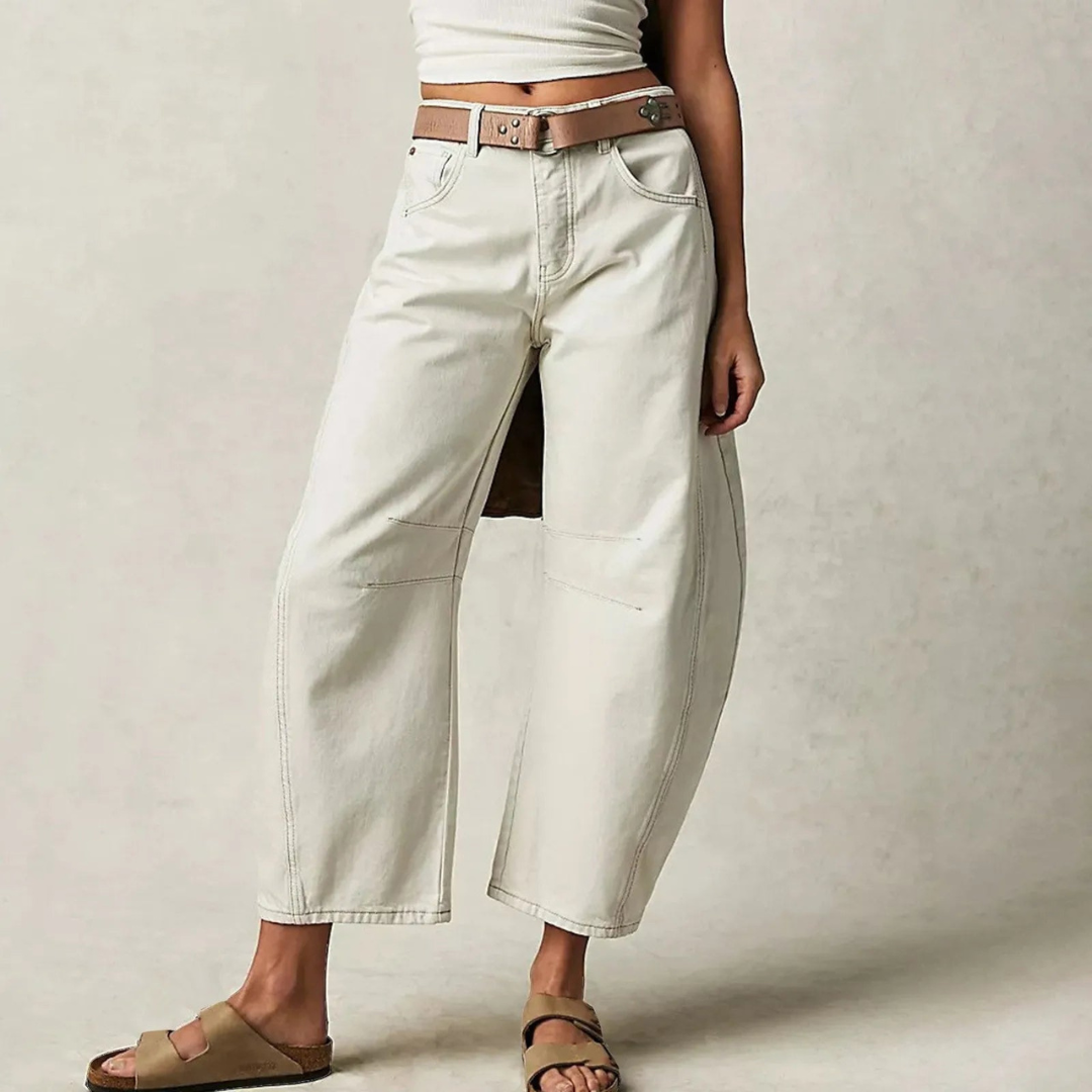 Wide-Leg Denim Pants | Casual | Relaxed Fit