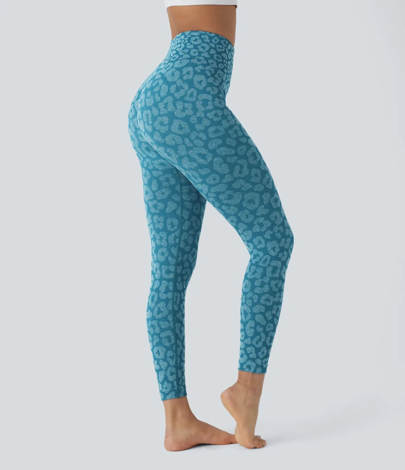 Leopard Print Leggings | High Waist | Sculpt & Stretch