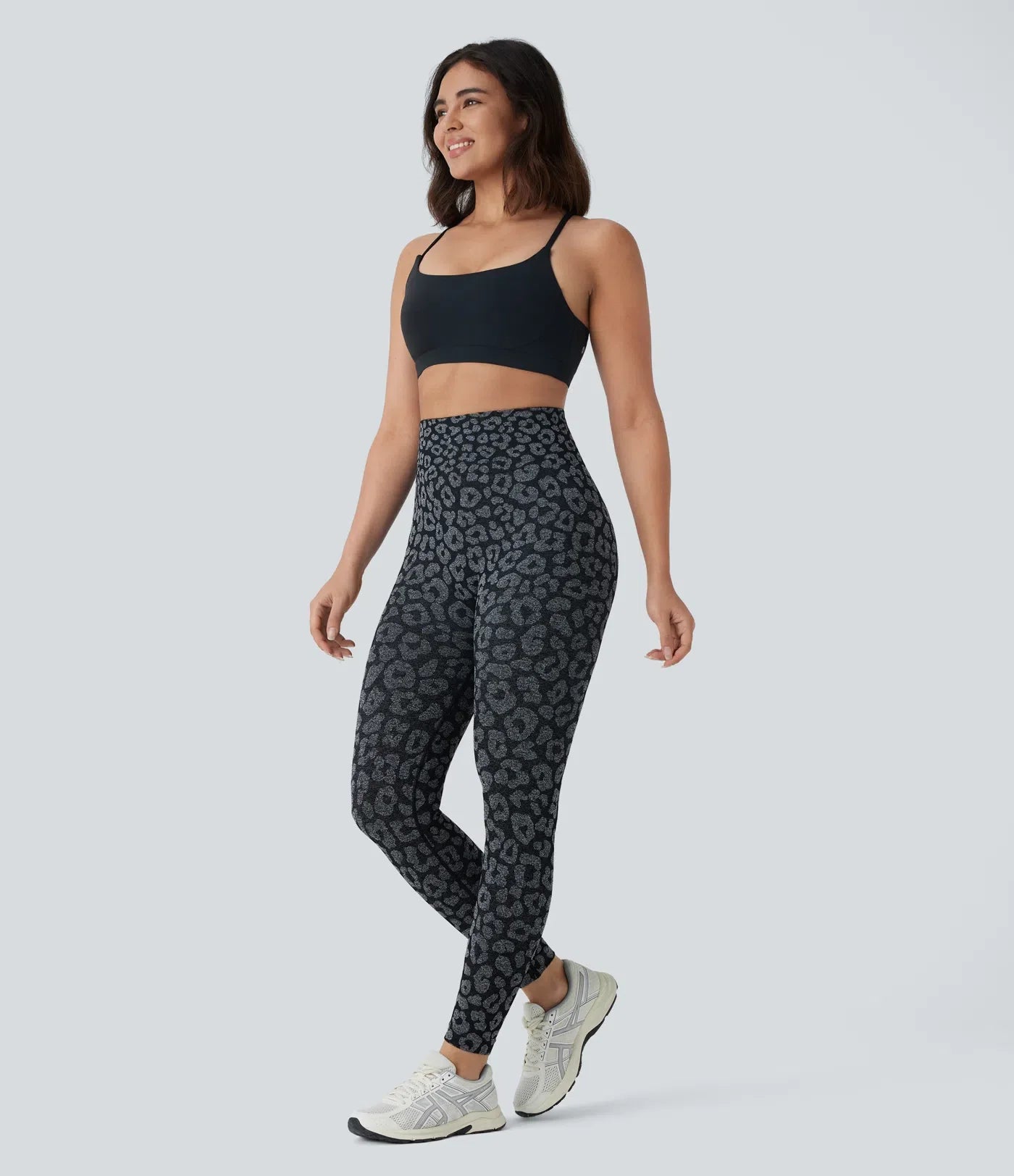 Leopard Print Leggings | High Waist | Sculpt & Stretch