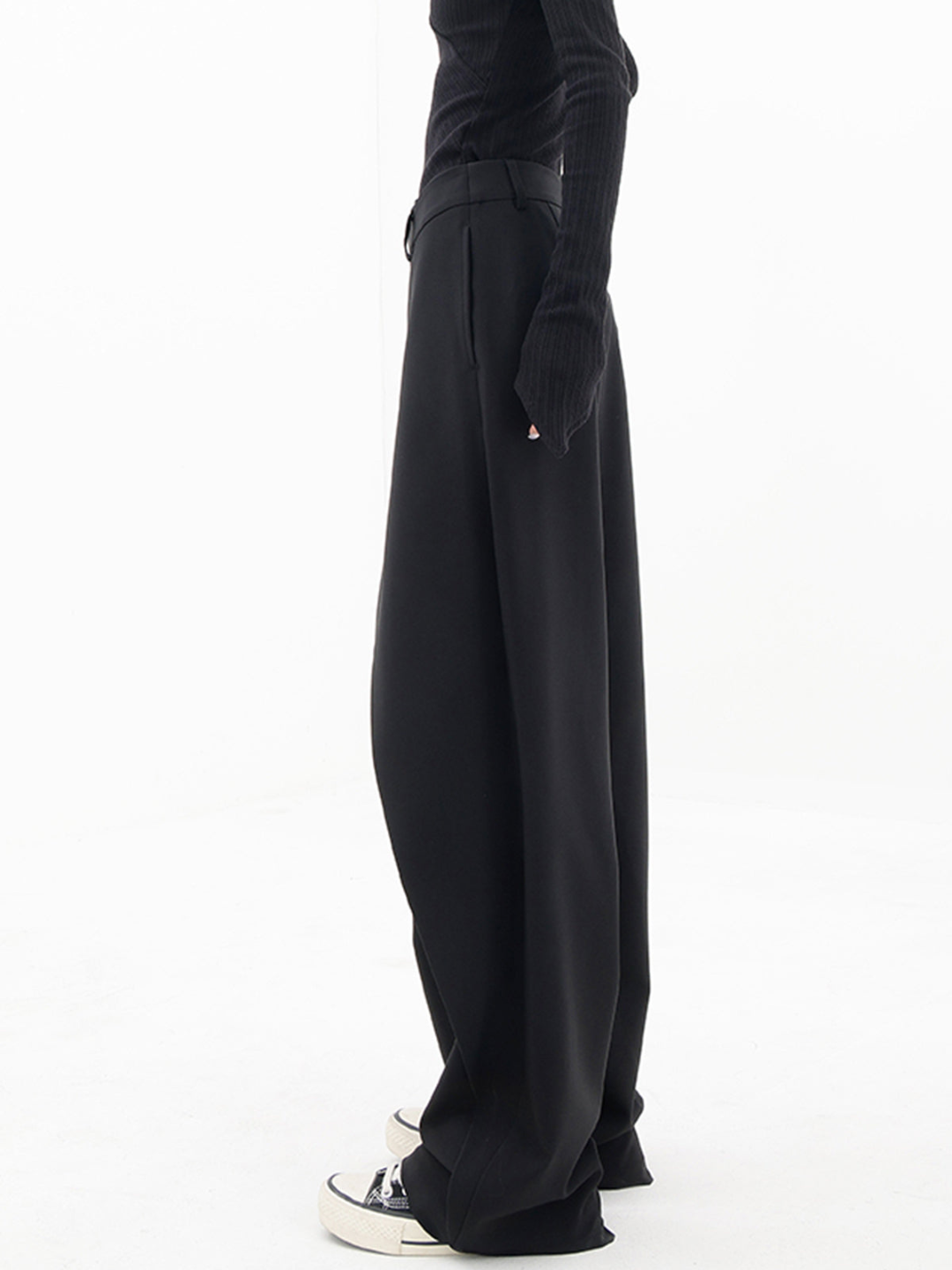 Asymmetrical Wide-Leg Pants | Elegant | Contemporary Design