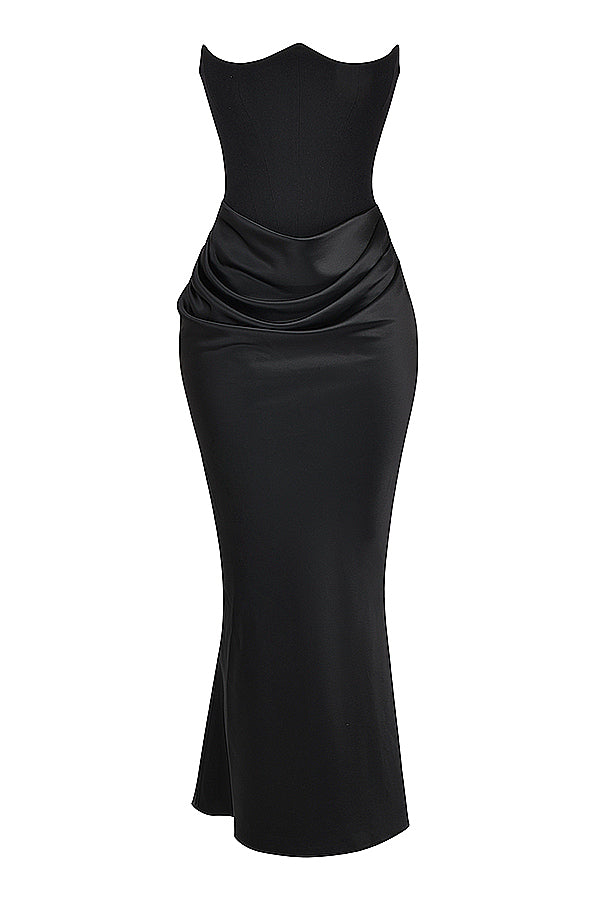 Strapless Corset Gown | Elegant & Chic | Perfect for Formal Events