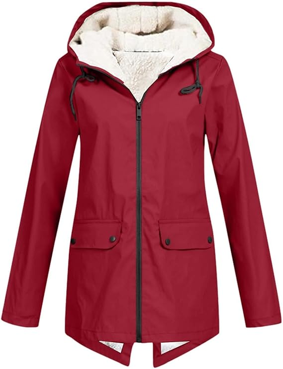 Fleece-Lined Hooded Jacket | Winter Wear | Warm and Weatherproof