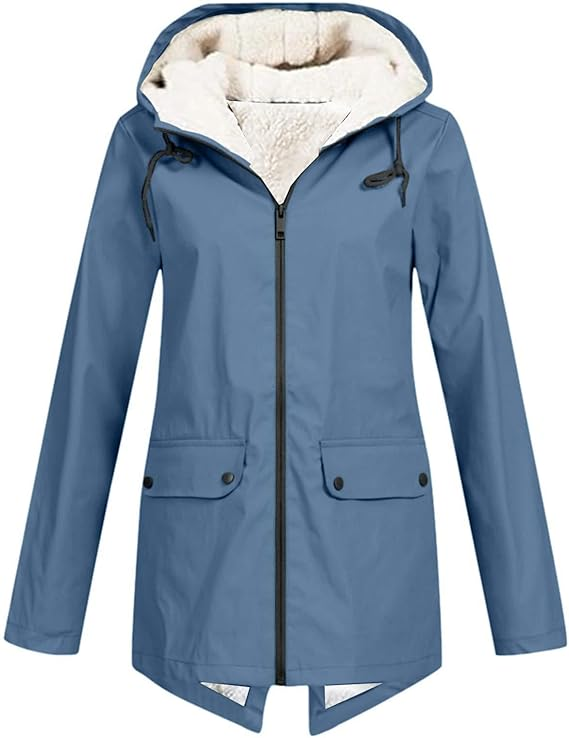 Fleece-Lined Hooded Jacket | Winter Wear | Warm and Weatherproof