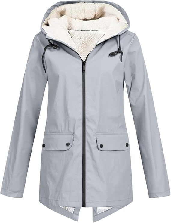 Fleece-Lined Hooded Jacket | Winter Wear | Warm and Weatherproof