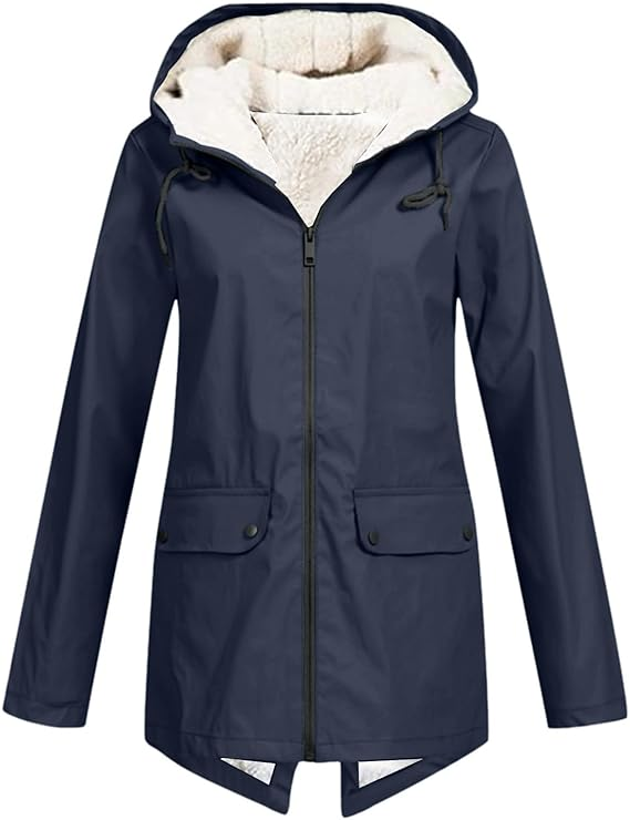 Fleece-Lined Hooded Jacket | Winter Wear | Warm and Weatherproof