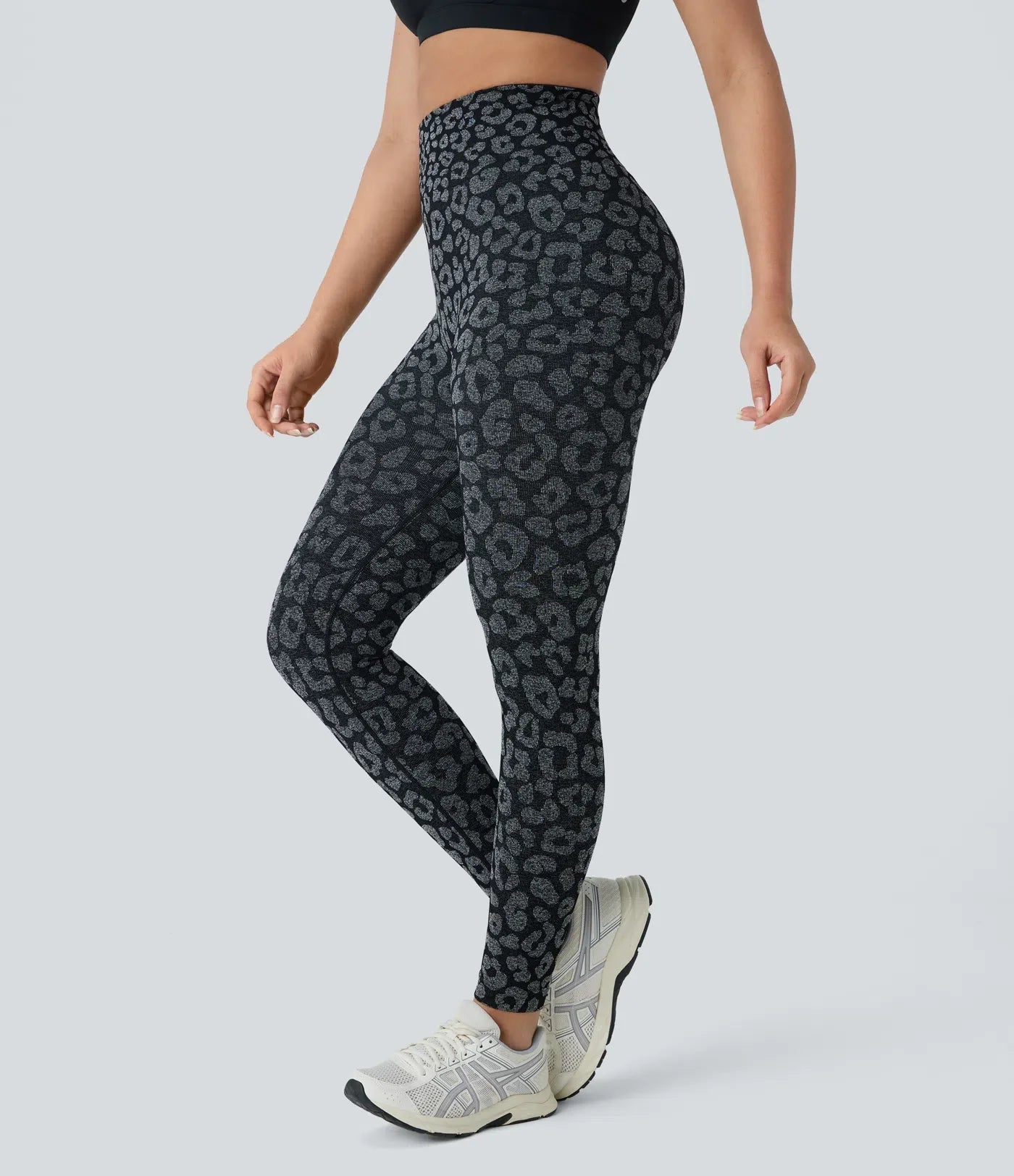 Leopard Print Leggings | High Waist | Sculpt & Stretch