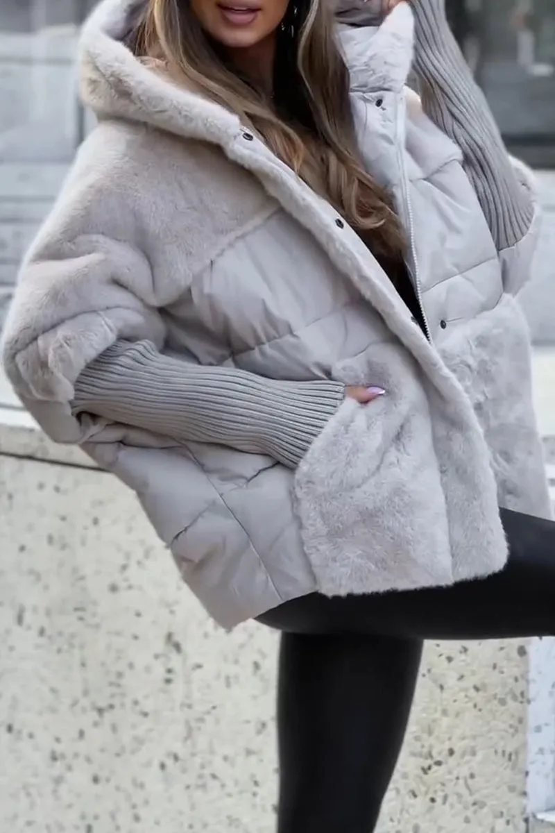 Faux Fur Puffer Jacket | Luxe | Warm & Stylish