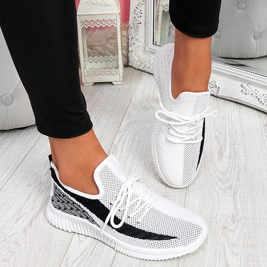 Lightweight Knit Sneakers | Breathable Mesh | Sporty Comfort