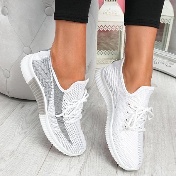 Lightweight Knit Sneakers | Breathable Mesh | Sporty Comfort