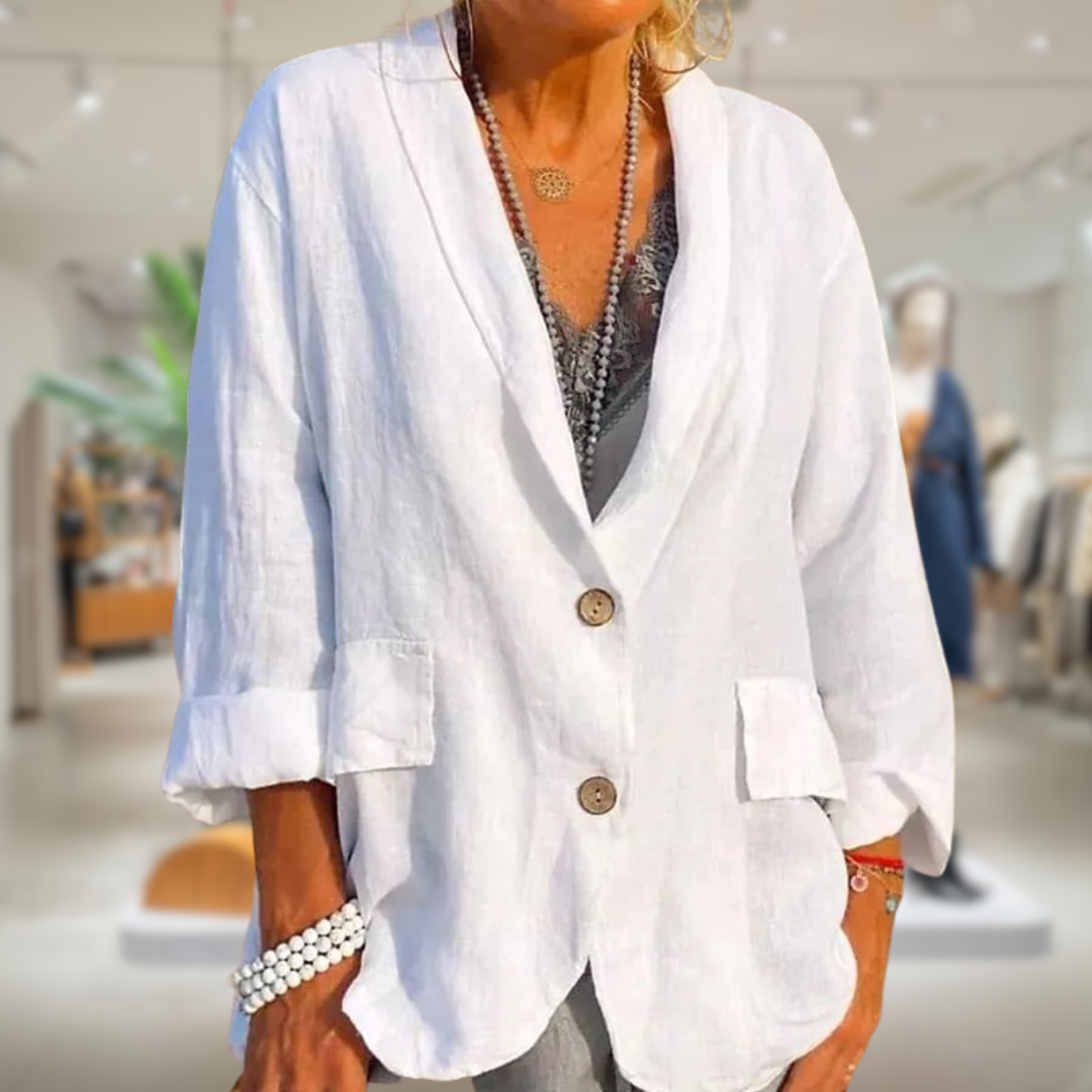 Linen Blazer | Lightweight & Elegant | Relaxed Fit