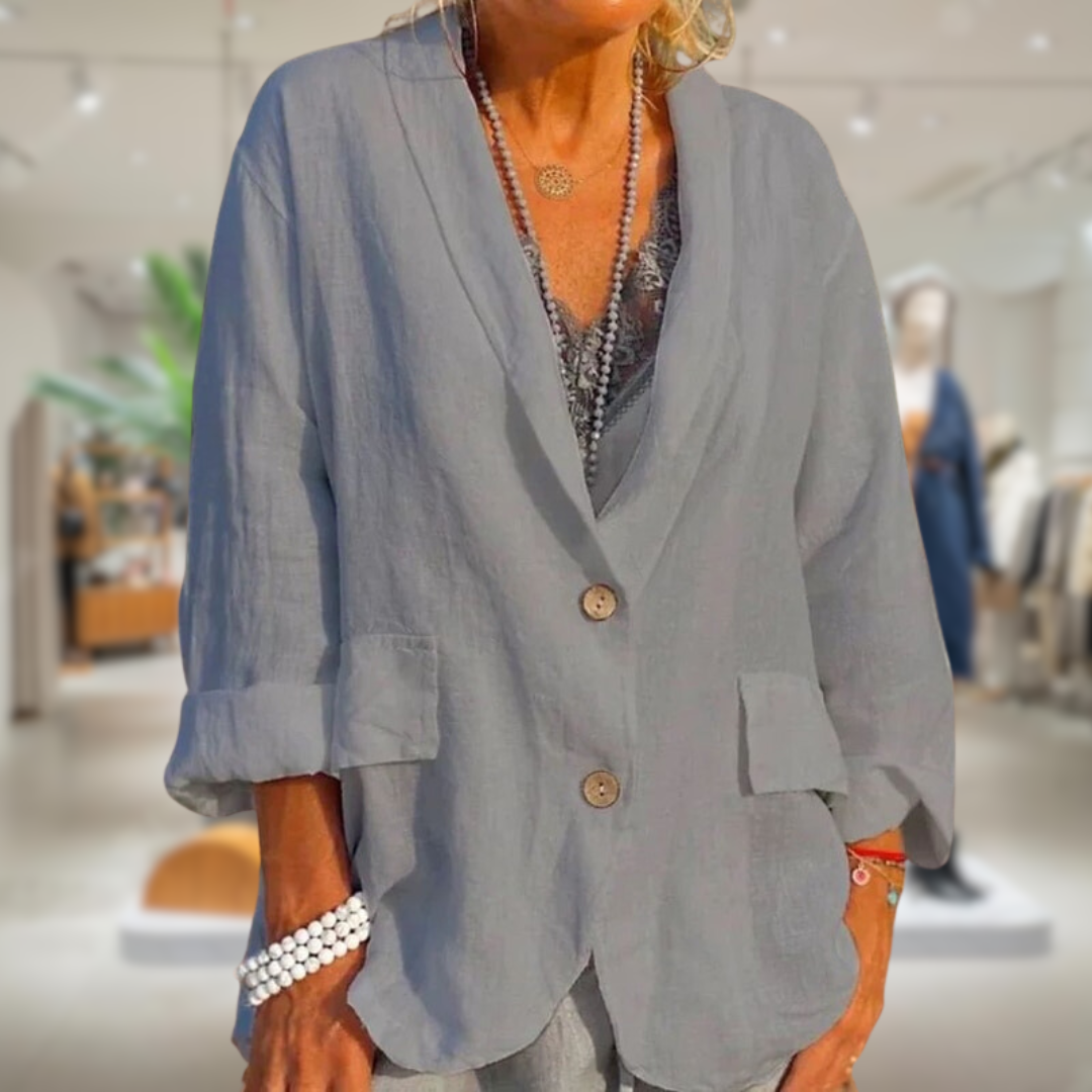 Linen Blazer | Lightweight & Elegant | Relaxed Fit