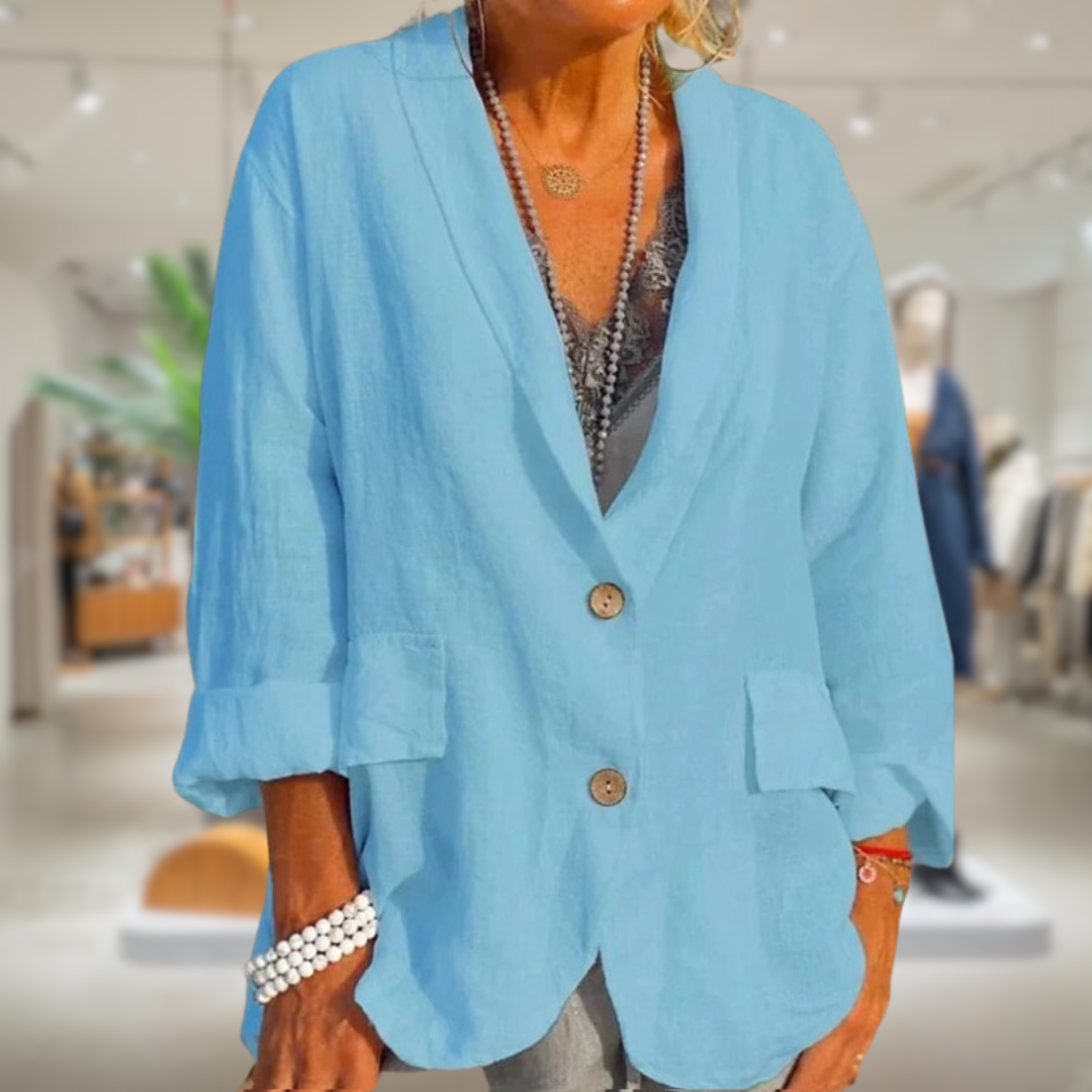 Linen Blazer | Lightweight & Elegant | Relaxed Fit