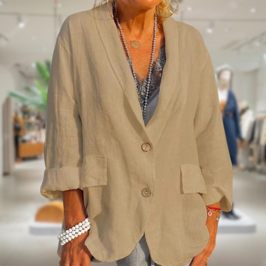 Linen Blazer | Lightweight & Elegant | Relaxed Fit