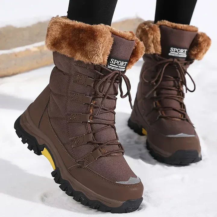 Faux Fur-Lined Winter Boots | Waterproof & Warm | Non-Slip Snow Boots