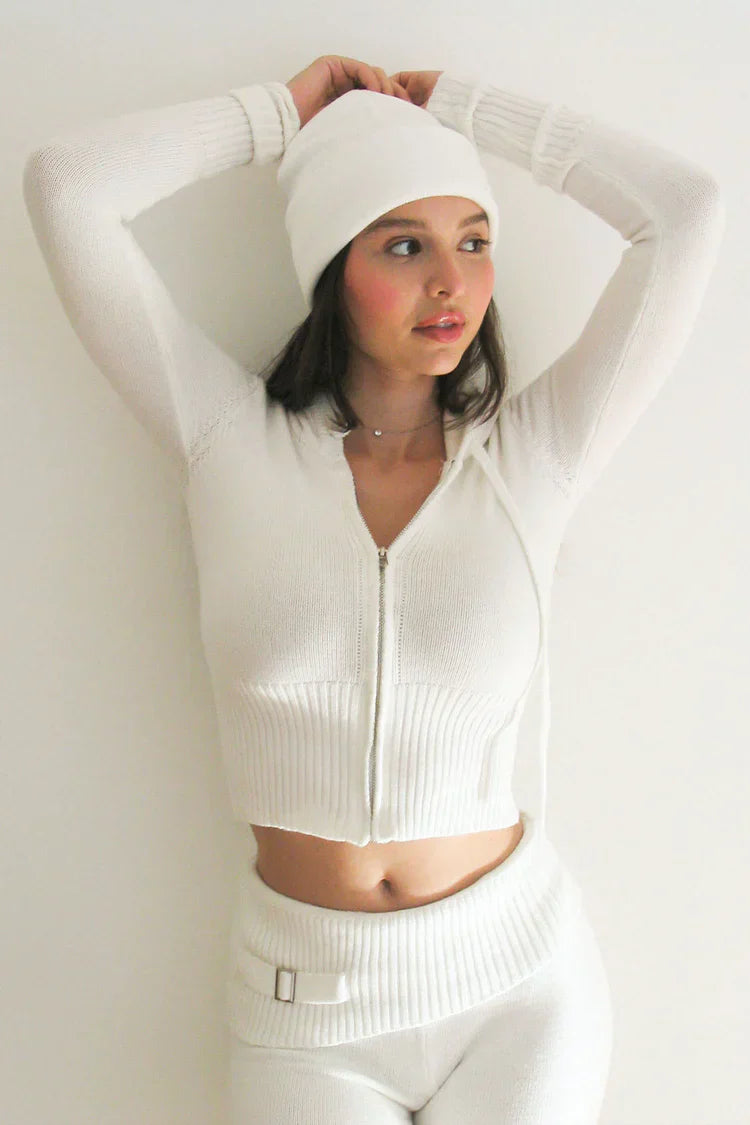 Ribbed Knit Two-Piece Set | Cozy & Chic | Casual Wear