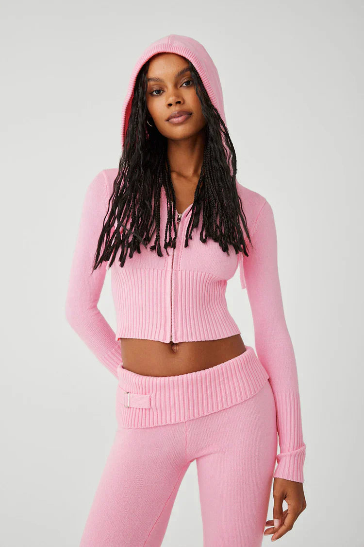 Ribbed Knit Two-Piece Set | Cozy & Chic | Casual Wear