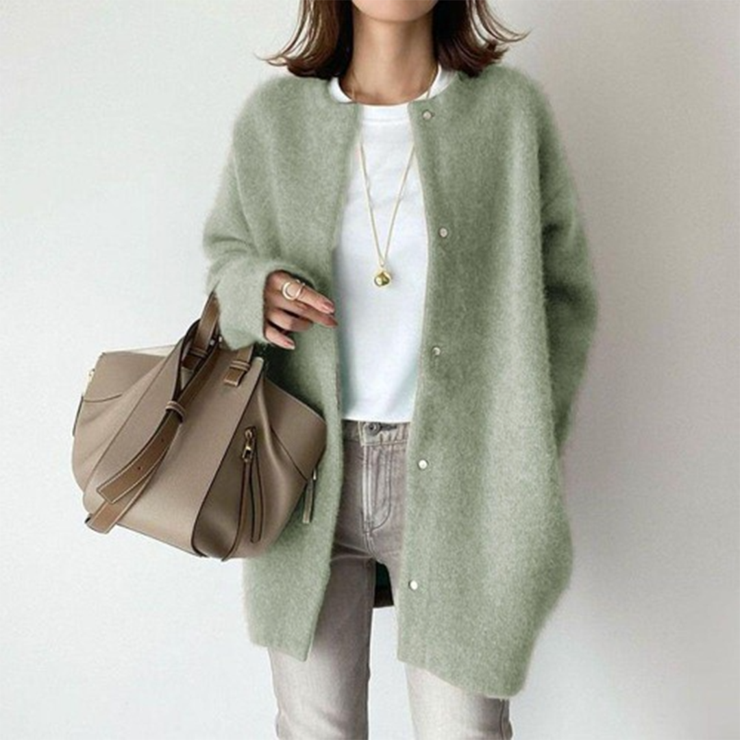 Mohair Cardigan | Soft & Cozy | Minimalist Chic