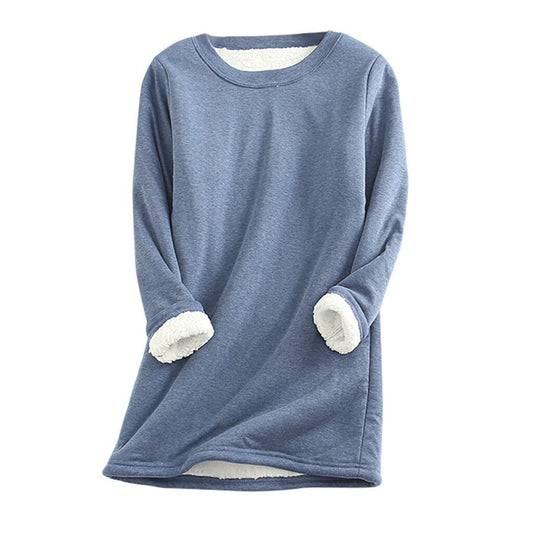 Fleece-Lined Sweatshirt Dress | Ultra-Soft & Warm | Relaxed Fit