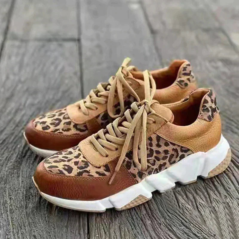 Leopard Print Sneakers | Bold & Comfortable | Streetwear Essential