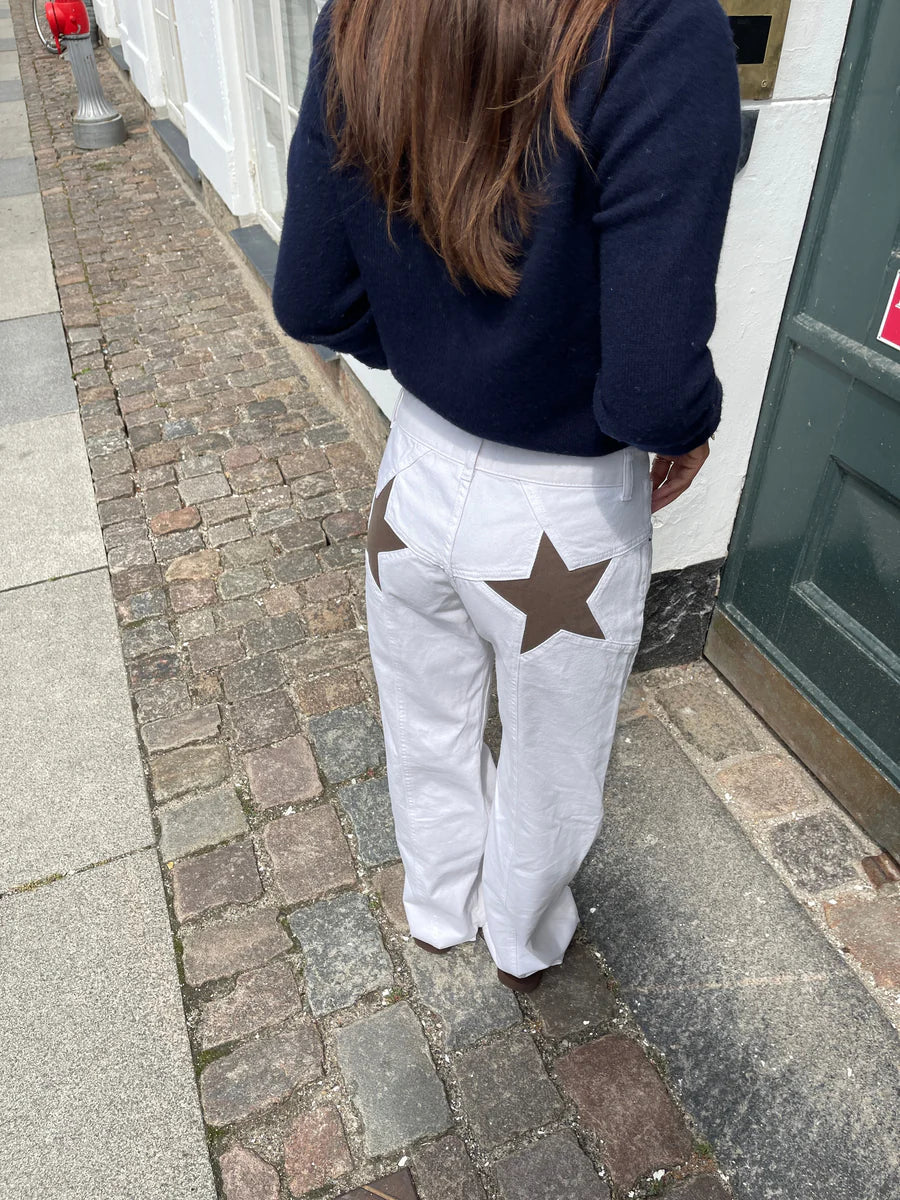 Star Patch Jeans | Trendy & Playful | Perfect for Casual Streetwear