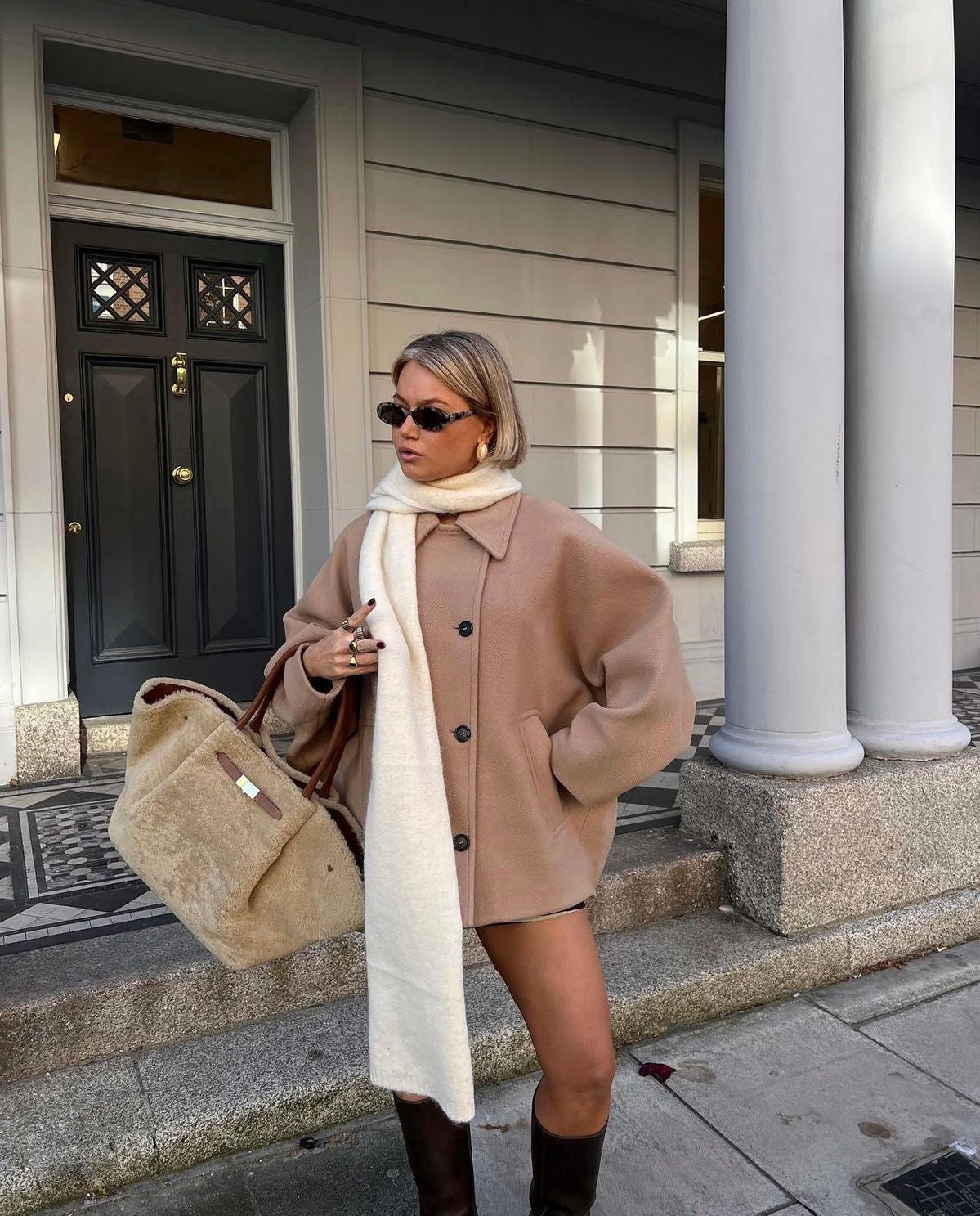 Oversized Wool Coat | Chic | Effortless Elegance