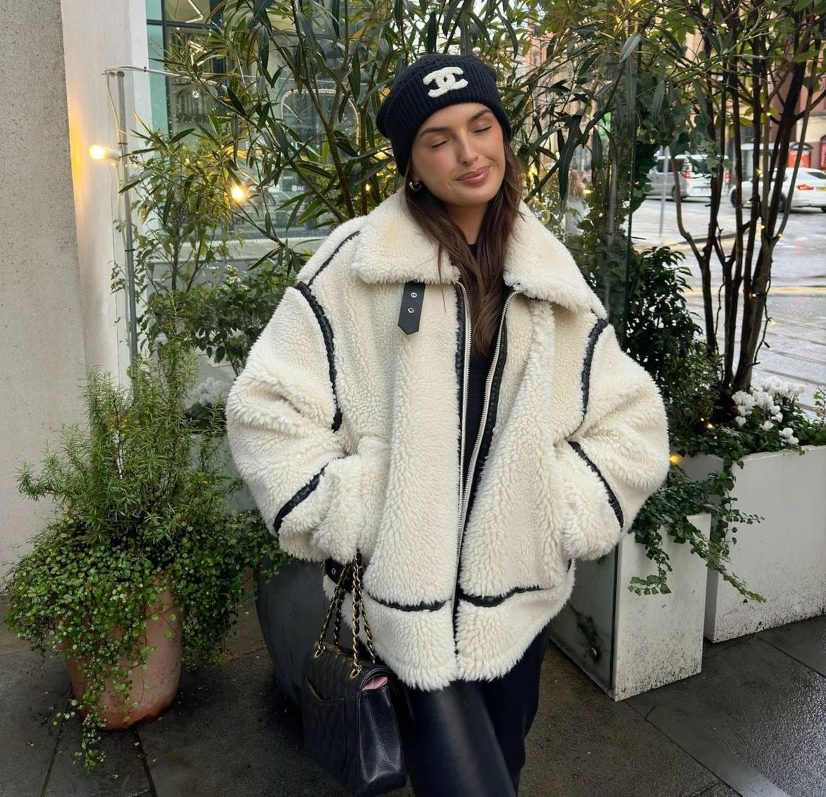 Oversized Sherpa Jacket | Cozy & Chic | Winter Essential