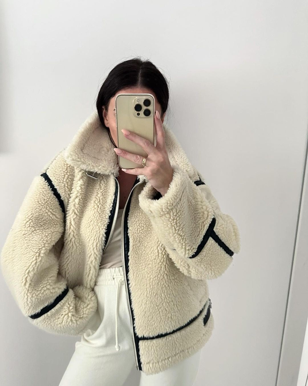 Oversized Sherpa Jacket | Cozy & Chic | Winter Essential