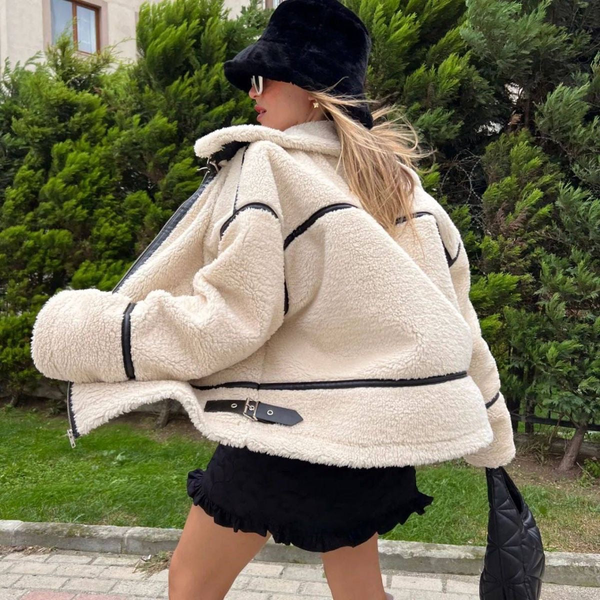 Oversized Sherpa Jacket | Cozy & Chic | Winter Essential