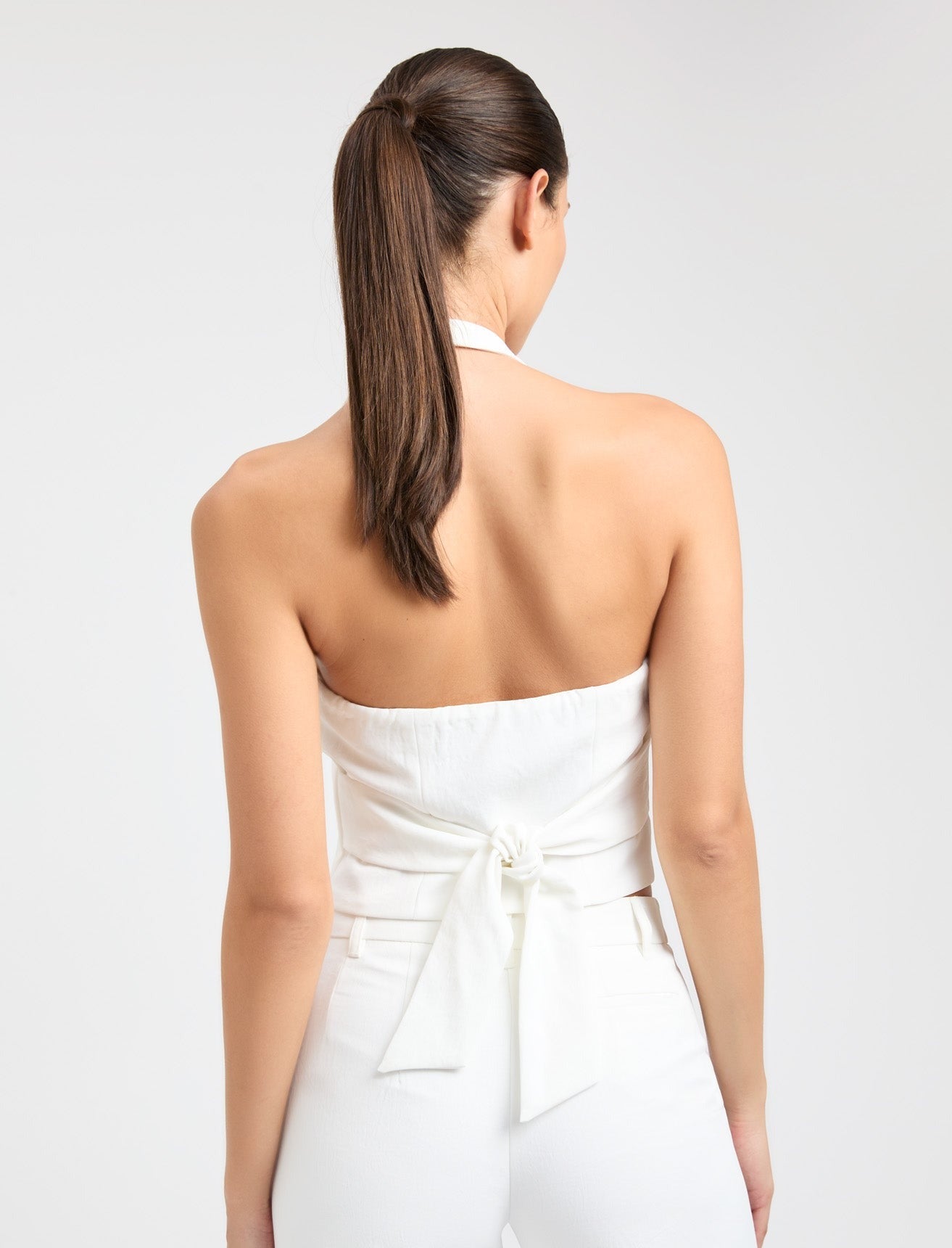 Halter Vest | Tailored & Chic | Sleek Statement Piece