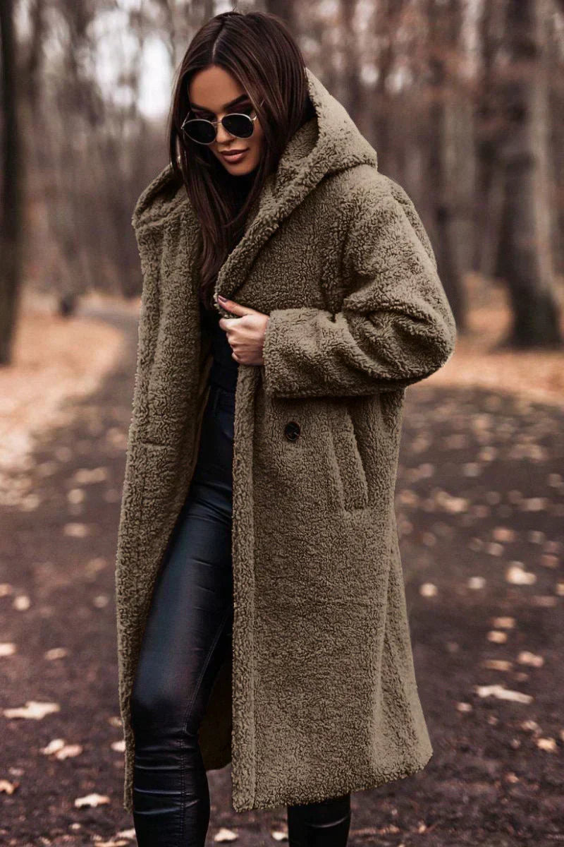 Hooded Teddy Coat | Oversized | Ultra-Soft & Warm