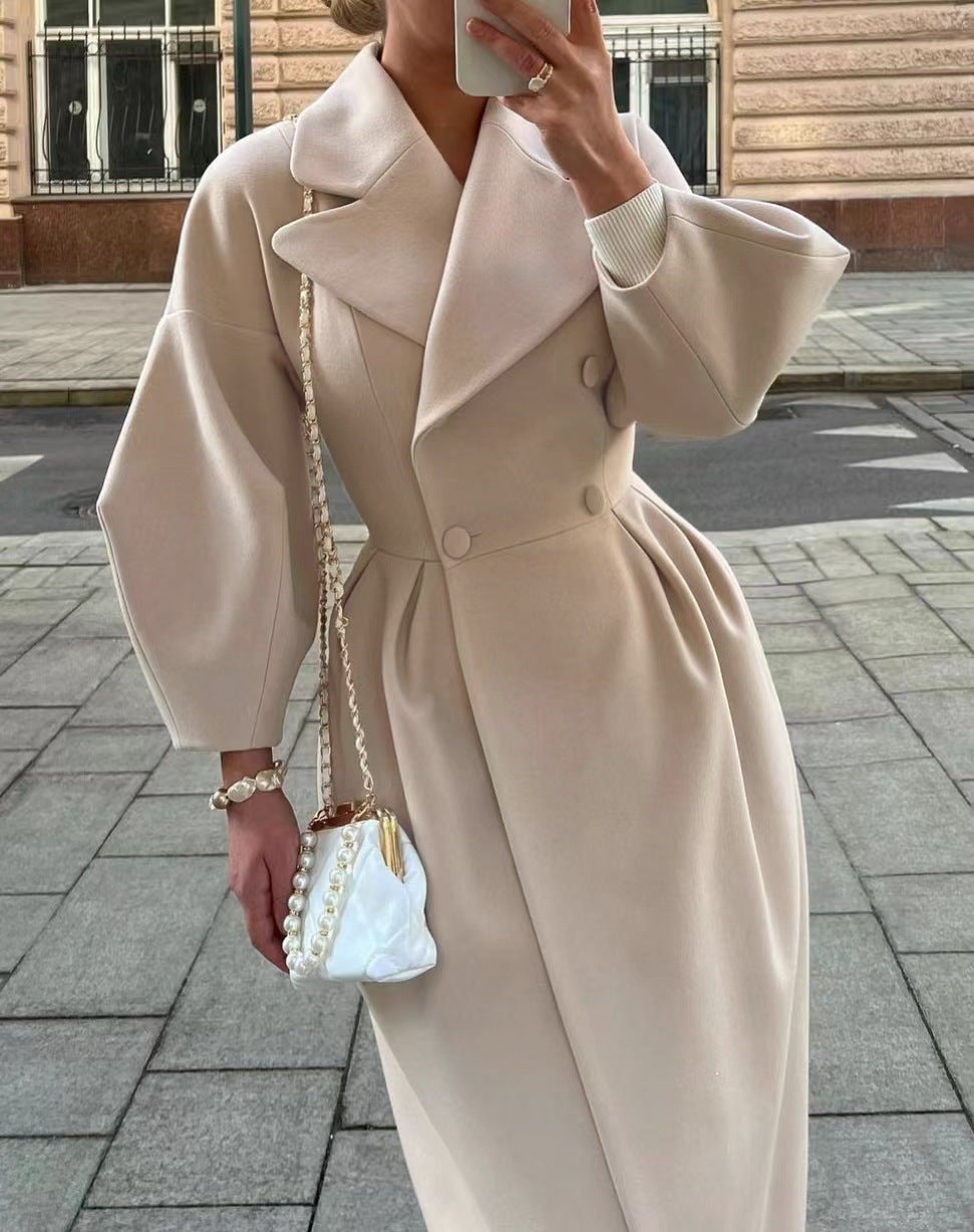 Elegant Wool Coat | Double-Breasted | Tailored & Chic