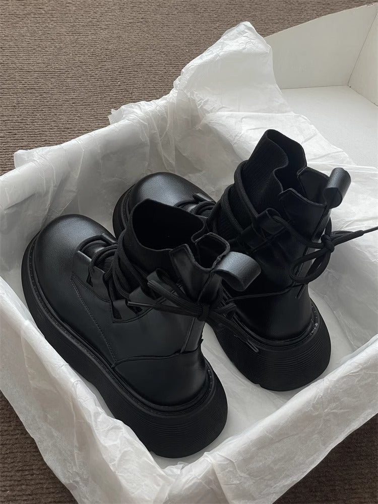 High-Top Chunky Boots | Streetwear Essential | Bold & Stylish