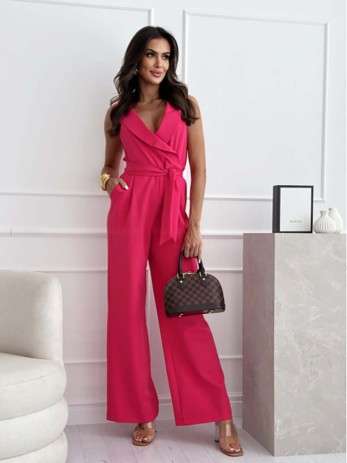 Sleeveless Tailored Jumpsuit | Chic | Sophisticated & Timeless